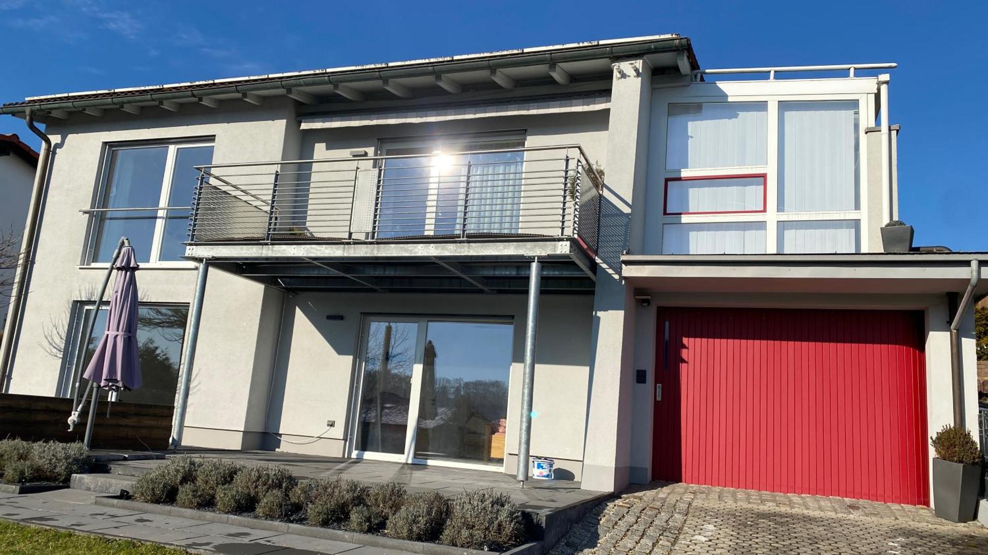 Fewo Luxus Wohnung Im Eigenen Ferienhaus, 120 Qm, Naehe Regensburg Mit Balkon, Terrasse & Garten, Gute Zuganbindung Laber Exteriér fotografie